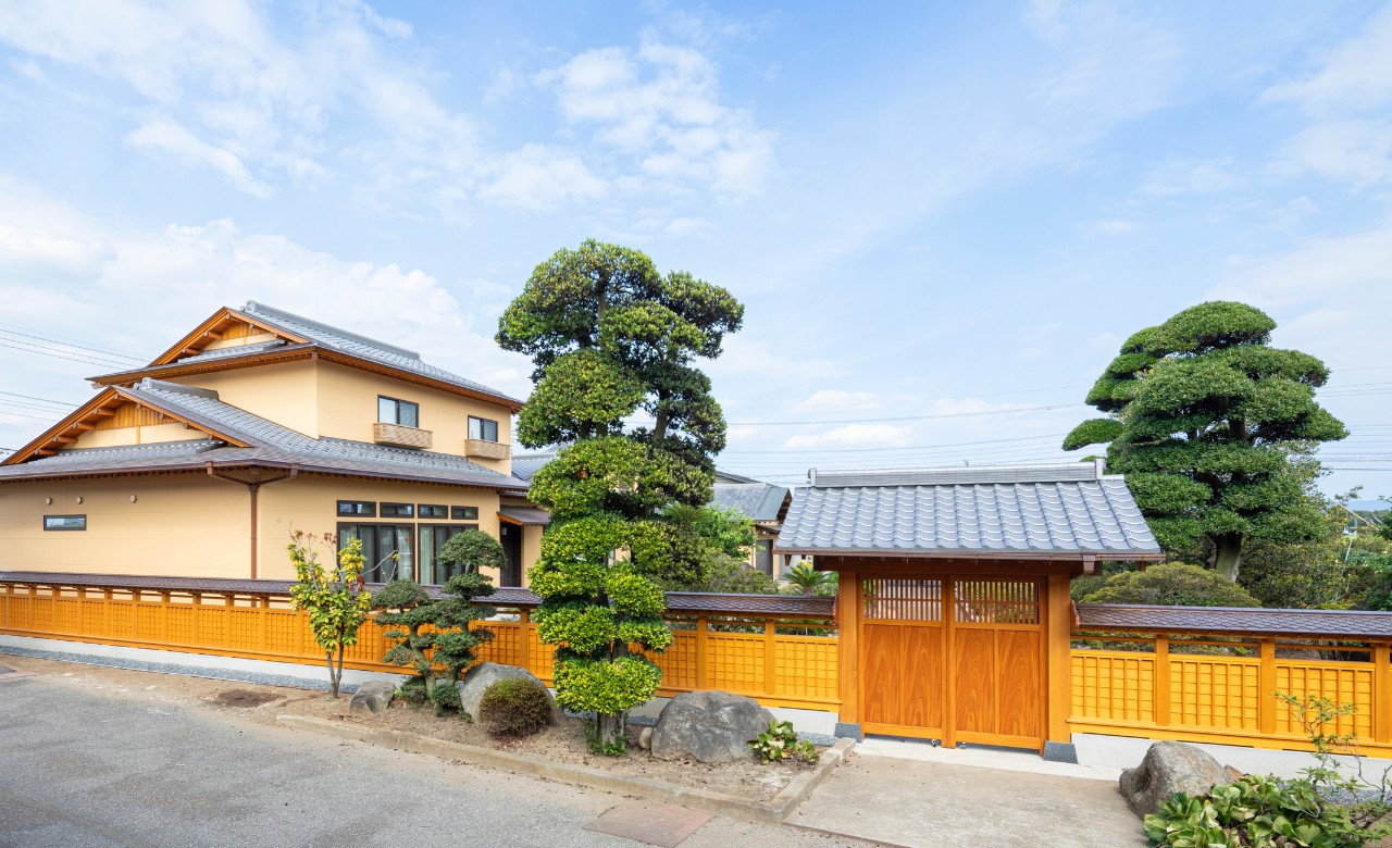 ［建築設計］茨城県筑西市　数寄屋風住宅新築工事